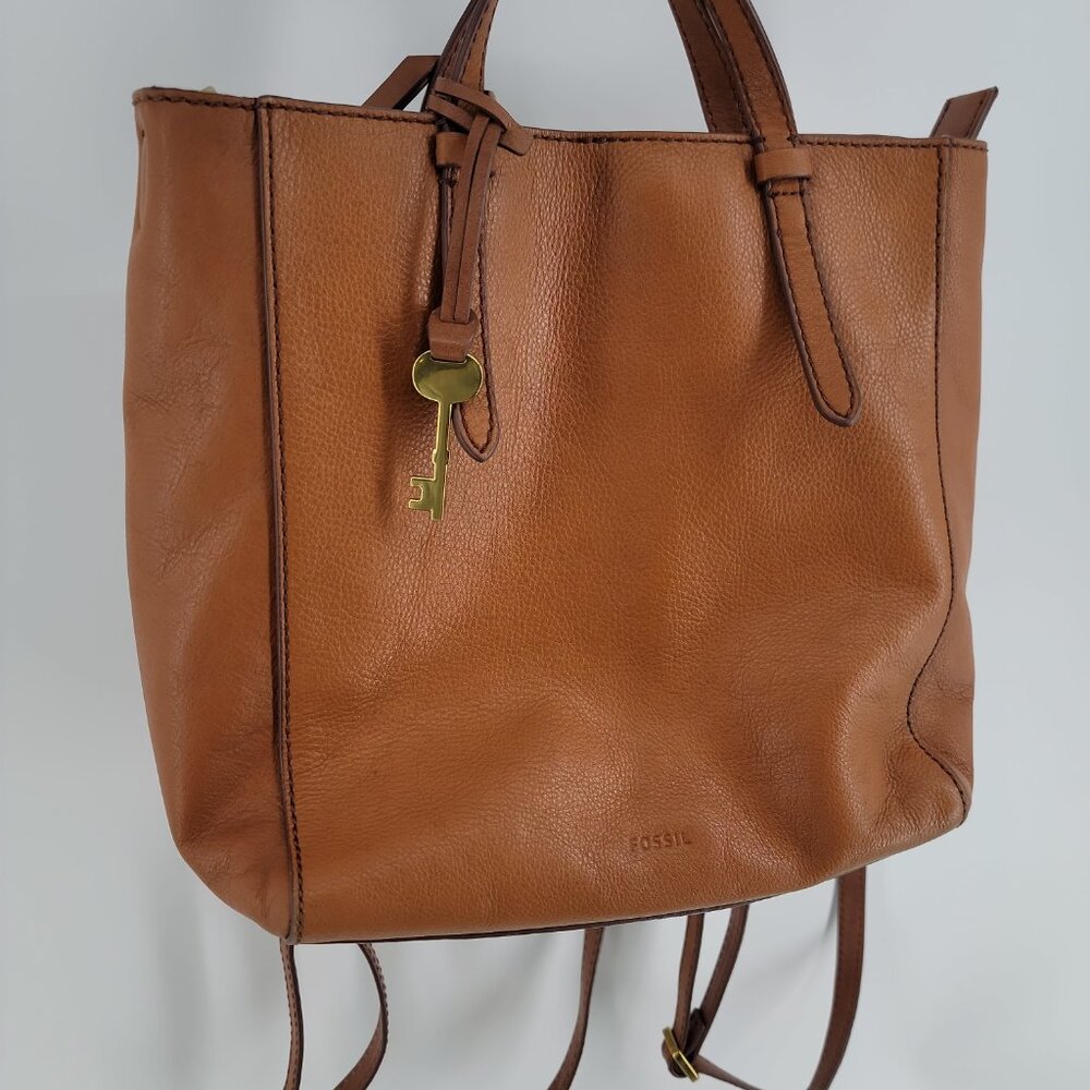 Women's Brown Leather Tote Bag - Unbranded - Picture 2 of 13